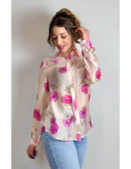 Camisa flores
