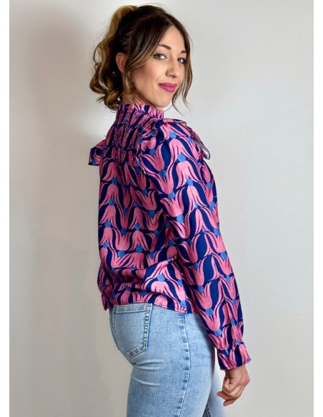 Top estampado