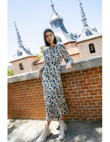 Vestido Midi Estampado | karaesmoda.es