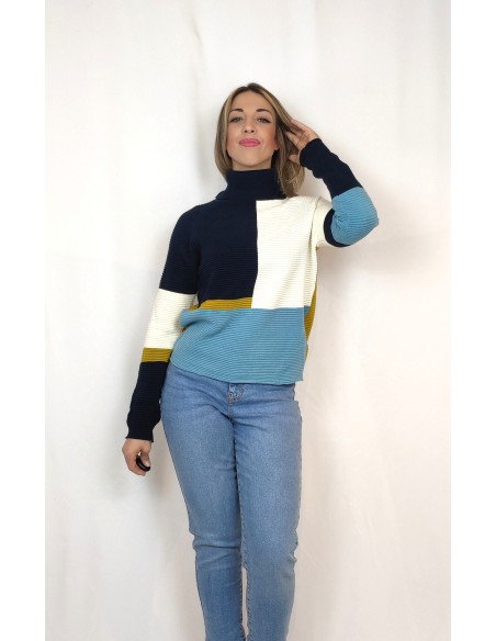 Jersey Oversize de Colores | karaesmoda.es