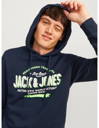 Sudadera Hombre Jack & Jones con Capucha | karaesmoda.es