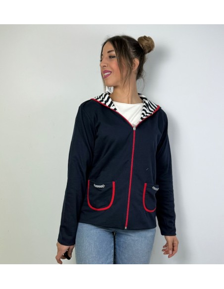 Sudadera Marinera Reversible