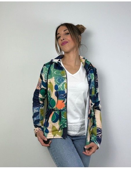 Sudadera estampada